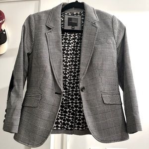 The Limited plaid blazer